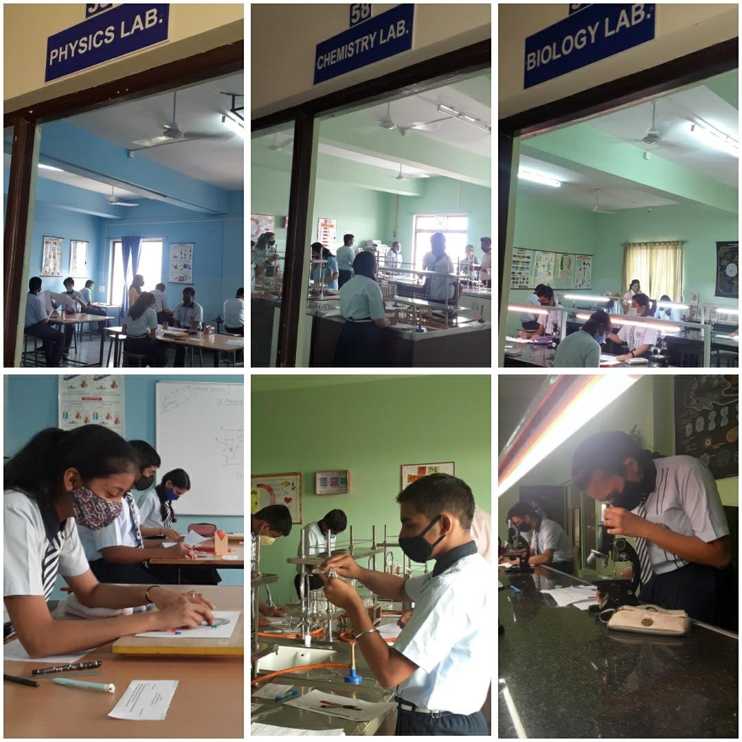 Practical Exam Conducted in School for Class X
